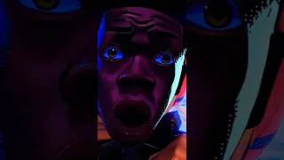 Miles Morales shock face 😯 (Uncle Aaron) #shorts