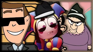 THE AMAZING DIGITAL CIRCUS (Episode 2) and Mr Bean Coffin Dance Mashup @JasonRemix2