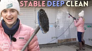 HUGE Stable Deep CLEAN! So satisfying! | This Esme