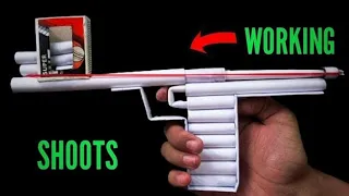 Powerful Paper  Pistol | Short paper Bullets Far | MrMaker |