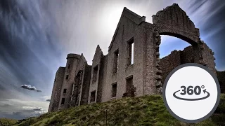 Slains Castle Aberdeen 360° Halloween Haunted Castle