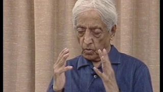 What is the action of not letting memory intrude? | J. Krishnamurti