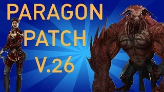 Paragon Patch V.26 – Crit Changes, Rampage Nerf and NEW SKINS!