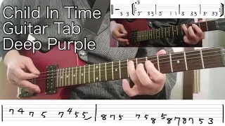 Child In Time Tab by Deep Purple