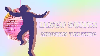 With a Little Love & Only Love Can Break My Heart | Disco Songs by Modern Talking | Lyric Video