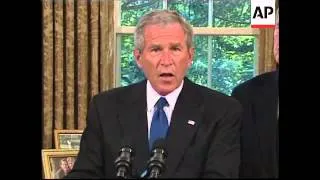 George W. Bush, George Bush and Bill Clinton join relief efforts