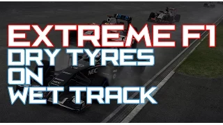 EXTREME F1 2014 - Dry Tyres On Wet Track CHALLENGE!