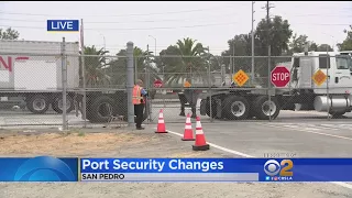 New Security Measures Put In Place At Port Of Los Angeles