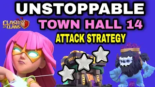 3 Star Every Town Hall 14 (TH14) Base | SUPER ARCHERS + YETIS Attack is Unstoppable