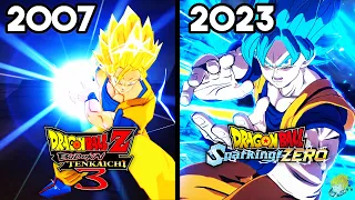 Dragon Ball Sparking Zero Vs Budokai Tenkaichi 3 Vs Raging Blast 2 Gameplay Graphics Comparison