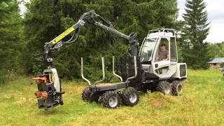 Usewood Combi Master harvesting demonstration