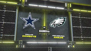 Madden NFL 24 - Dallas Cowboys Vs Philadelphia Eagles Simulation PS5 Gameplay All-Madden