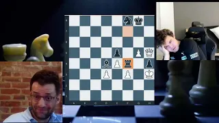 QUEEN VS 3 PIECES!! Levon Aronian vs Magnus Carlsen || Julius Baer 2022 Knock out - G4