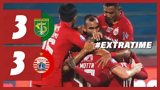 PERSEBAYA SURABAYA 3-3 PERSIJA JAKARTA [BRI Liga 1 2021/2022] | Extra Time