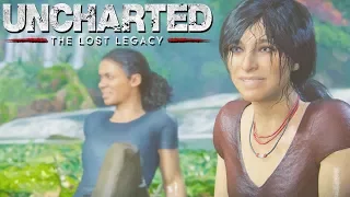 UNCHARTED THE LOST LEGACY All Cutscenes Movie (Game Movie)