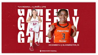 No. 5 Indiana vs Illinois | 2022 Big Ten Opener | 12.4.22