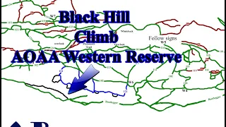 Black Hill climb on the bootlegger trail at AOAA