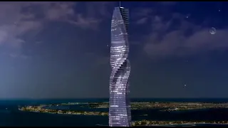 Dynamic Tower - вращающийся небоскреб построят в Дубае