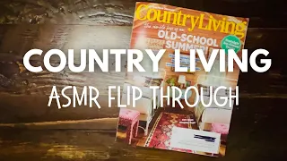 ASMR COUNTRY LIVING FLIP THROUGH | SOFT-SPOKEN MAGAZINE FLIP THROUGH #asmr #flipthrough #softspoken