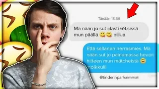 KUN ISKUYRITYKSET MENEE PIELEEN... (Hauskat Tinder Mokat!)