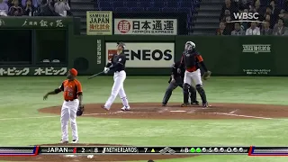 Shohei Ohtani longest home run hits ball through the roof at Tokyo Dome!!