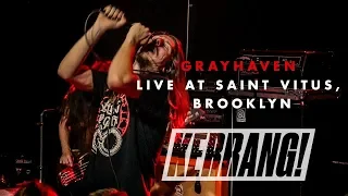 GREYHAVEN: Live at Saint Vitus in Brooklyn, New York