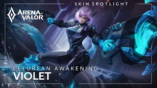 Skin Spotlight: Violet — Celurean Awakening | Arena of Valor | TiMi