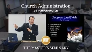 Lectures 1 and 2: Church Administration - Dr. Tom Pennington