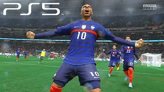 FRANCE vs ANGLETERRE FIFA 23 PS5 Gameplay 4K HDR