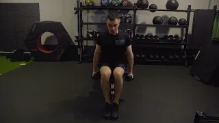 How To Perform A Seated Dumbbell Reverse Fly
