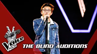 Justin – 'Lovely' | Blind Auditions | The Voice Kids | VTM