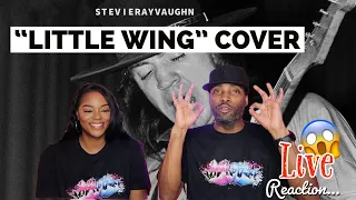 Steve Ray Vaughan "Little Wing Cover by Jimi Hendrix" LiveStream Reaction | Asia and BJ