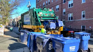 Cart Lines vs Recycle Truck