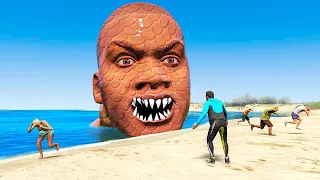 CAÇANDO O FRANKLIN DO MAR NO GTA 5