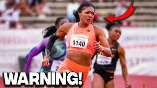 Gabby Thomas Is Officially Out Of Control In The Women's 200 meters