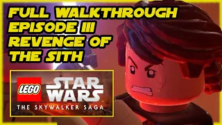 LEGO Star Wars the Skywalker Saga Episode III LIVE!!  Revenge of the Sith full Walkthrough