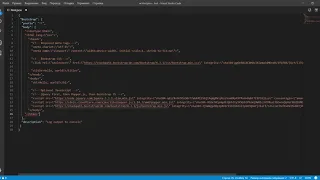 Создание сниппета в Visual Studio Code.