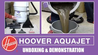 Hoover S4488 Aquajet Multi Function Vacuum Cleaner Demonstration & Review