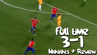 Chile vs Australia 3-1 - FIFA 2014 World cup - Highlights & Review (13/06/2014)