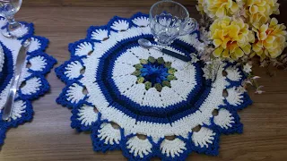 Que charme esse parzinho no azul - video aula no canal Artes da Veri ateliê #croche #crochet