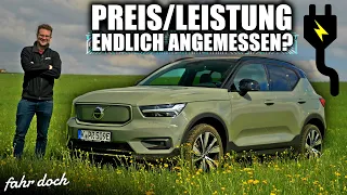 ZU TEUER? KAUM Reichweite? VOLVO XC40 Recharge Pure Electric | Review & Fahrbericht | Fahr doch