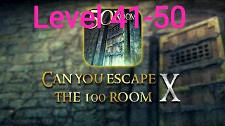 Can You Escape The 100 Room X - Level 41 42 43 44 45 46 47 48 49 50