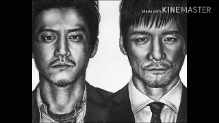 CRISIS - Special Security Squad (小栗旬 x 西島秀俊) pencil drawing [TimeLapse]