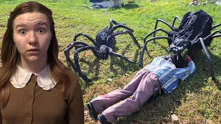 ATTACK OF THE GIANT SPIDERS!