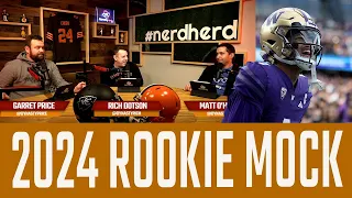 Way Too Early 2024 Rookie Mock Draft (SF/TEP) - Round 1