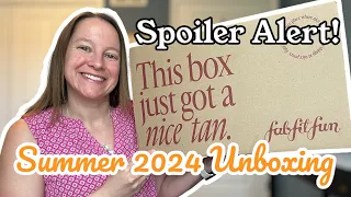 FabFitFun EARLY REVEAL Summer 2024 Unboxing Full Customization Options Spoilers!