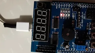 Atmega328PB switch to PORTC.3 to turn on LED for 2 sec (DA2A Task 2)