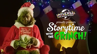The Grinch Reads "How the Grinch Stole Christmas!"