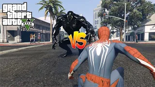 GTA 5 - Spider-Man VS  Venom