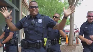 Georgia police department joins viral lip sync battle with "Uptown Funk"